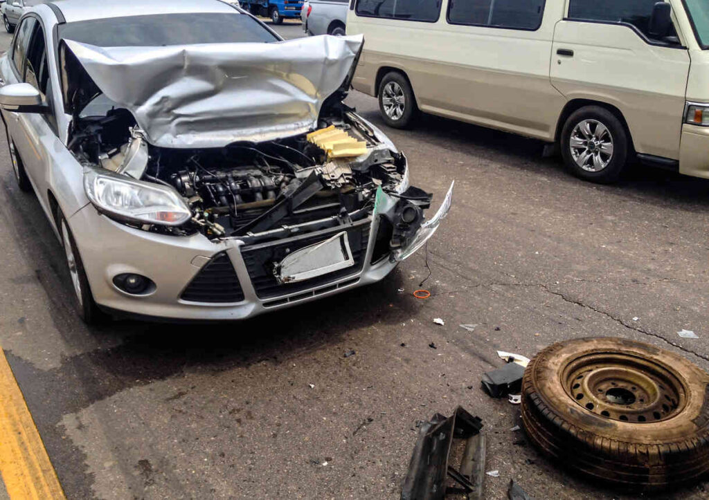 accidente automovilístico 
