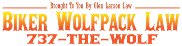 Biker Wolfpack Law Logo