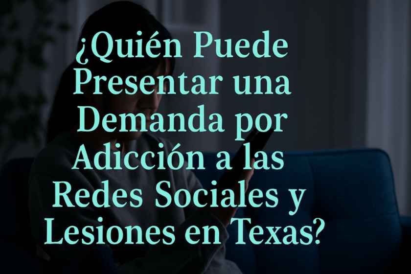 Presentar una demanda por adicción y lesiones en las redes sociales 