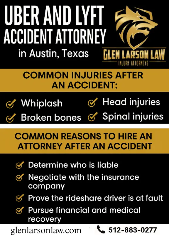 This image shows that Uber and Lyft Accident Attorney in Austin, Texas