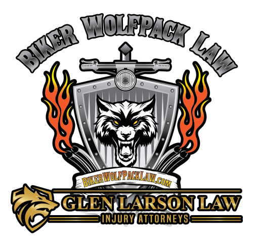 Biker WolfPack Law Logo