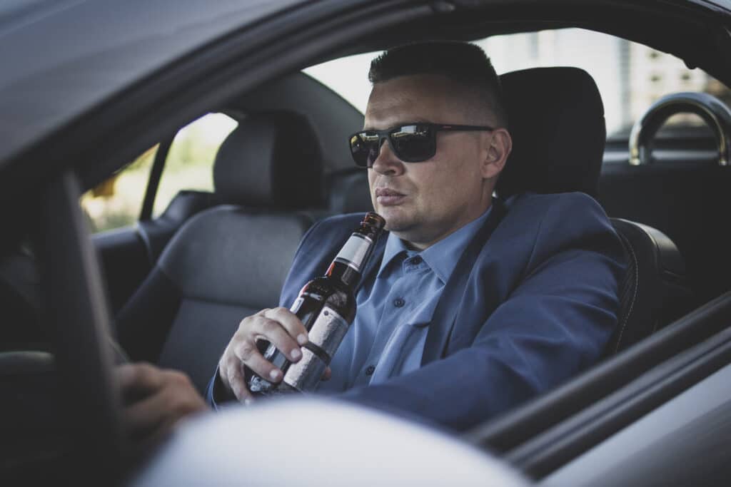 Drunk driving accident risk scenario